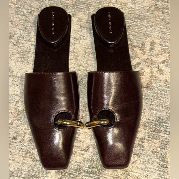Tory Burch Pierced Mule - Picture 1 of 3